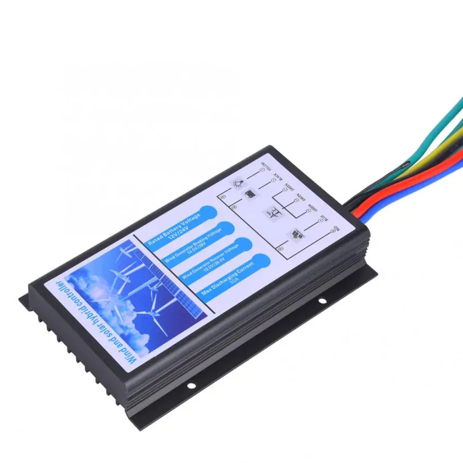 Ветряной солнечный гибридный генератор контроллер IP67 электрические