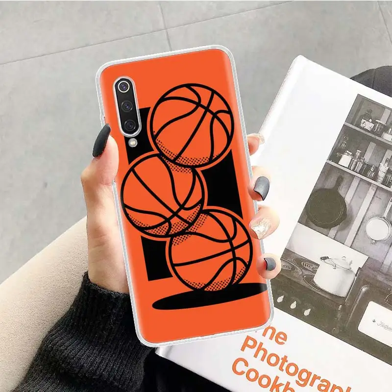 Баскетбольный чехол для телефона Xiaomi Poco X3 GT X4 Nfc F3 F2 F1 M3 M2 M4 Pro Mi Note 10 Lite A3 A2 A1 CC9E |