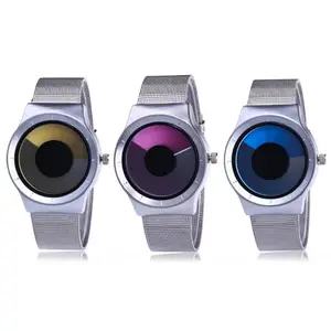 Креативные Часы без помех, светящиеся простые унисекс студенческие водонепроницаемые модные часы