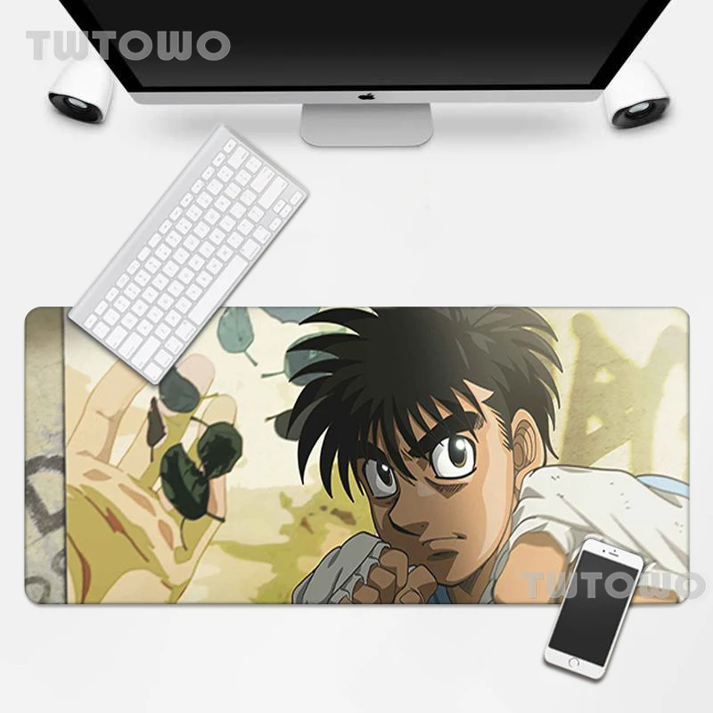 Новый дизайн ковриков для мыши Hajime No Ippo коврик Настольный из мягкого