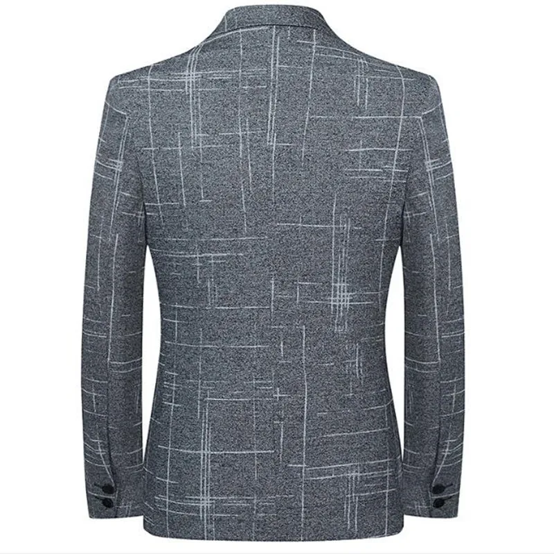 

Men's Spring Blazer Jacket Youth Blazer Suit Jacket Slim Fit Blazers Coat Business Casual Overcoat