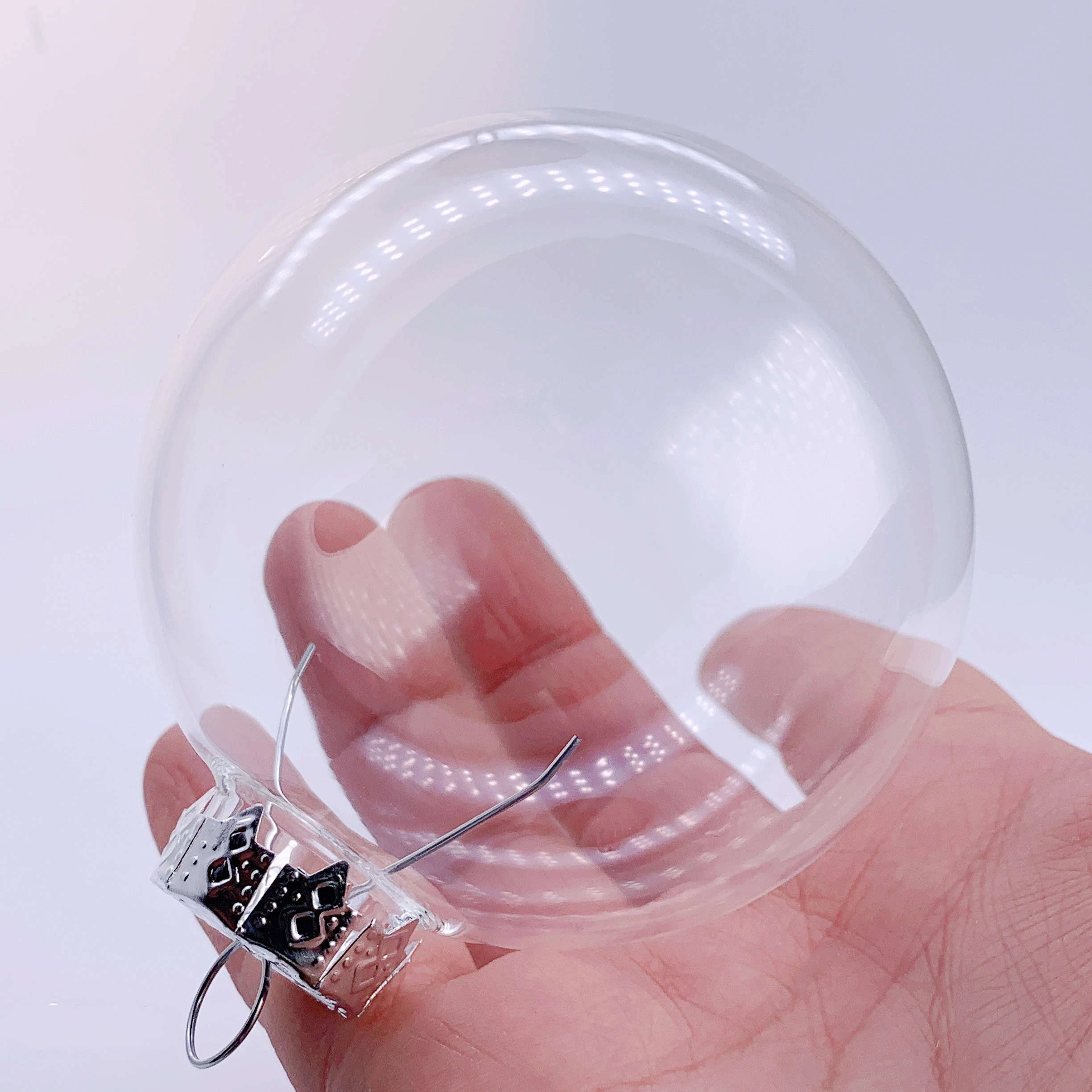 Акция 5 шт./упаковка покрасочное Рождественское украшение сделай сам прозрачный