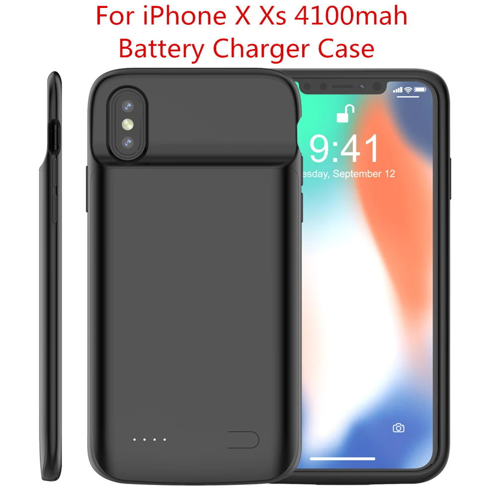 For iPhone X Xs Для iPhone 11 11 Pro 11 Pro Аккумулятор Max чехол 5000 мАч Внешний аккумулятор зарядное устройство чехол для iPhone 6 6s 7 8 Plus Xr X Xs Max чехол - Цвет: For iPhone X Xs