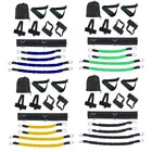 Эспандеры для дома, тренажерного зала, набор эластичных ремней для талии, ног, прыгающая тренировка рук, боксерские упражнения, боксерские упражнения, бодибилдинг, Йога, упражнения