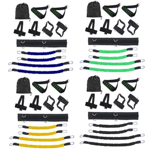 Эспандеры для дома, тренажерного зала, набор эластичных ремней для талии, ног, прыгающая тренировка рук, боксерские упражнения, боксерские упражнения, бодибилдинг, Йога, упражнения