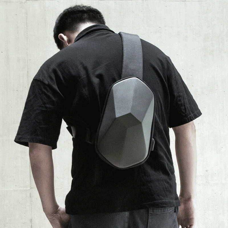 Многогранный рюкзак из искусственной кожи сумка водонепроницаемая цветная для