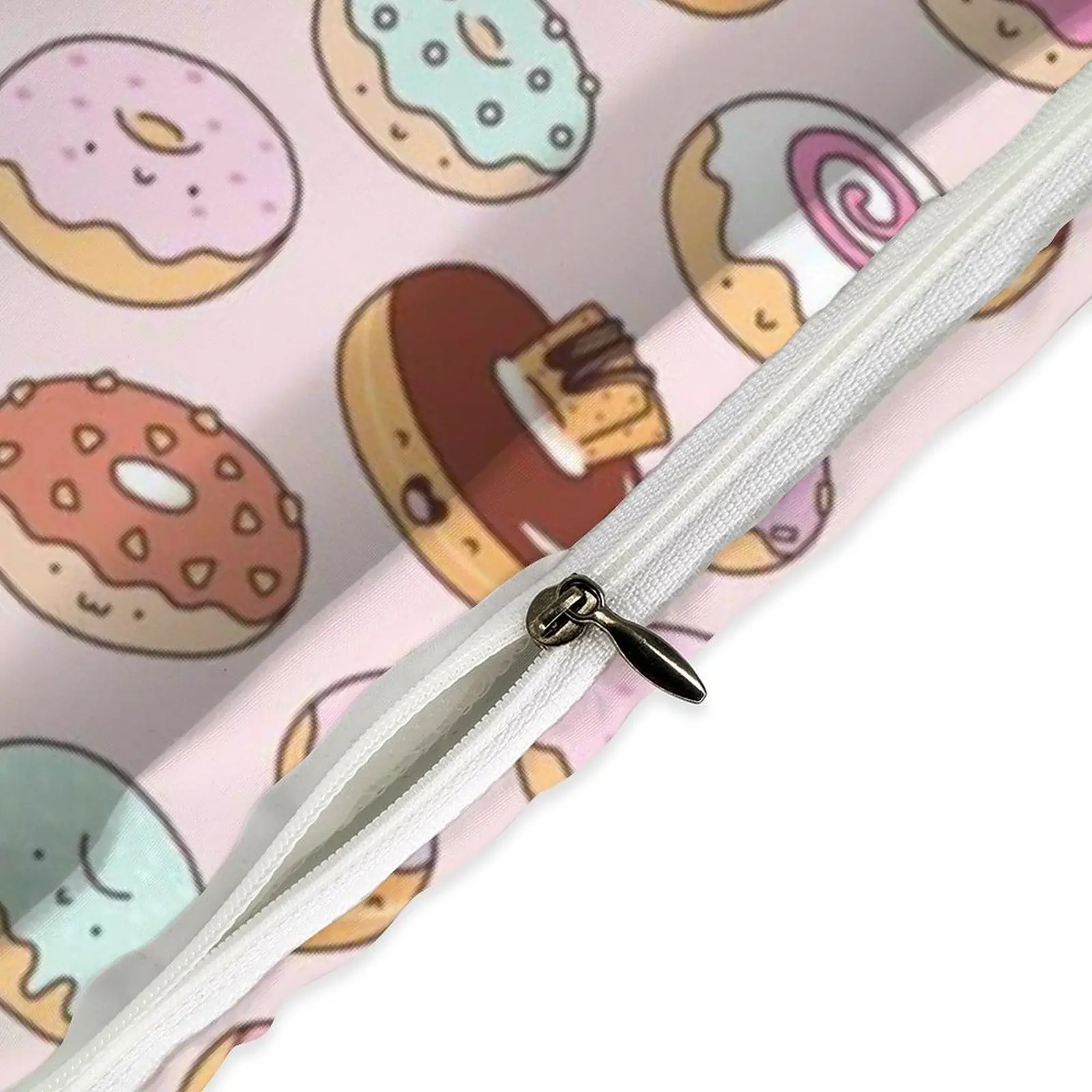 

Donut Bedding Set Funny New Year Bed Linen Cover Zipper Cheap Sheet Set