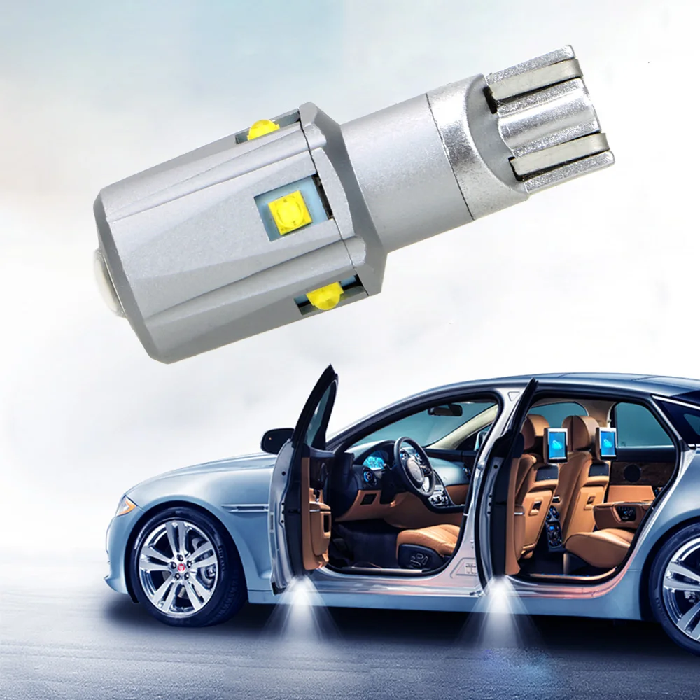Сигнальные лампы T10 30 Вт 6SMD для очистки автомобиля Дверная лампа белый фонарь