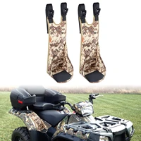 mud proof pedal atv rear passenger foot pegs universal adjustable foldable wear resistant foot rest for atvs atv accessories