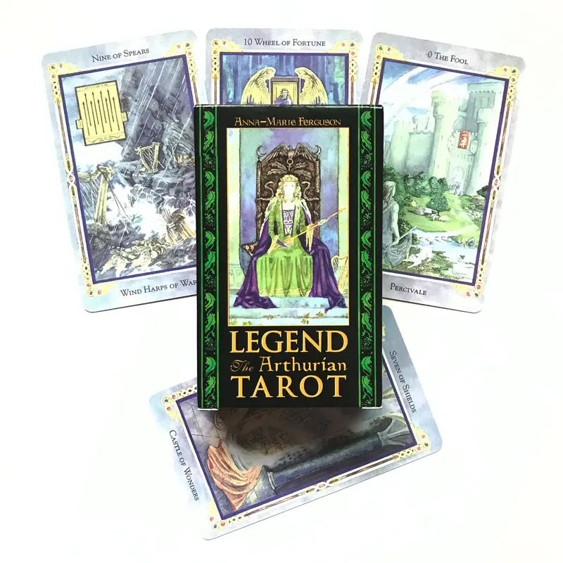 Карта Таро Arthurian 80 карт для гадания судьбы настольная игра и различные варианты |