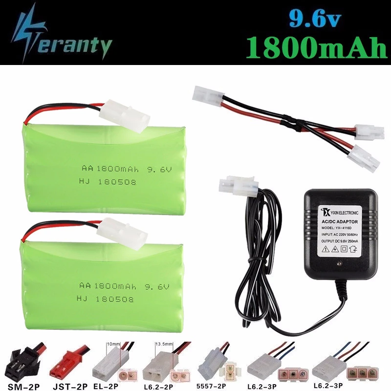 9 6 v 1800mAh зарядное устройство для RC автомобилей Роботы танки пистолеты лодки NiMH