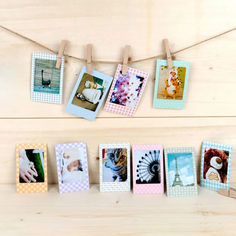 20 шт./упак. пленка Polaroid фото стикер для ЖК дисплея с подсветкой FujiFilm Instax Mini Декор DIY