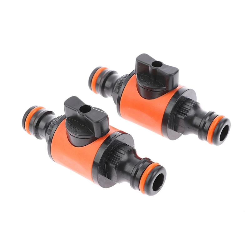 

2PC Garden Hose Pipe Faucet Shut Off Valve Fitting Watering Irrigation Connector