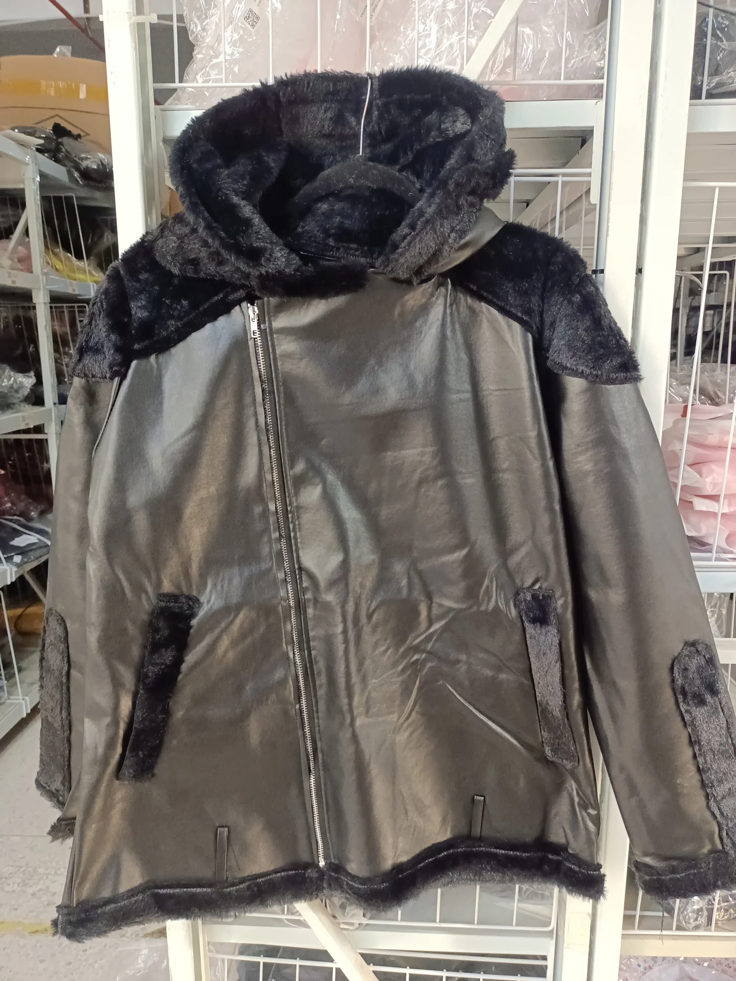 2021 Fashion Parka Pilot Men's Natural Sheepskin Fur Coat Winter Aviator Genuine Leather Jacket Motorcycle Biker Clothing | Мужская