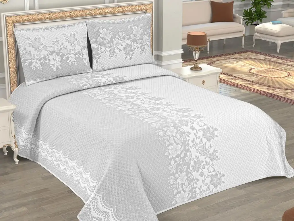 

Stella Tek Personality Pergamon Bed Cover Set Gray