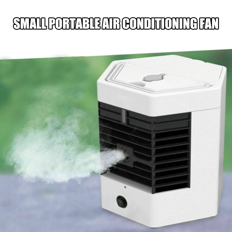 

Портативный вентилятор для кондиционера, настольный бесшумный USB-вентилятор с ручкой для быстрого охлаждения, для дома и офиса