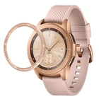 Блестящая рамка для часов Samsung Galaxy Watch 42 мм 46 ммGear S3 Frontier, Алмазное металлическое кольцо, клейкая крышка, аксессуары для часов, бампер