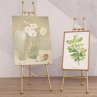 wrought iron oil painting frame frame floor stand display stand poster stand photo bracket wedding easel