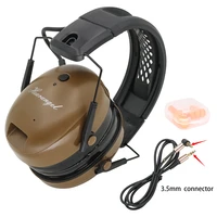 hearangel mowing construction headset silicone earmuff version with bluetooth hearing protection sound insulation ear protection