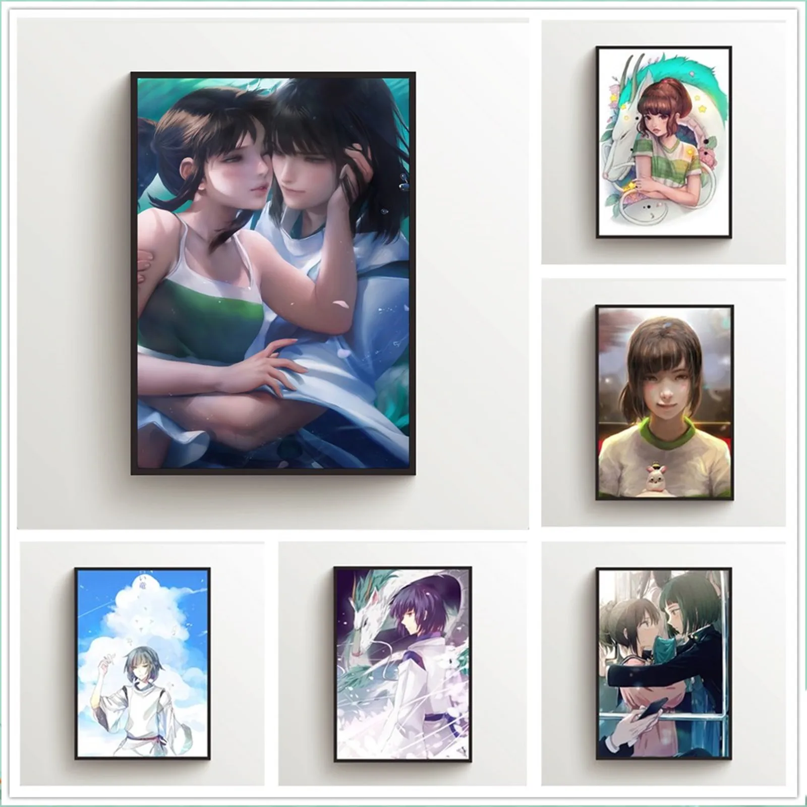 

Spirited Away Anime Poster Picture Bar Shop Door Wall Decor