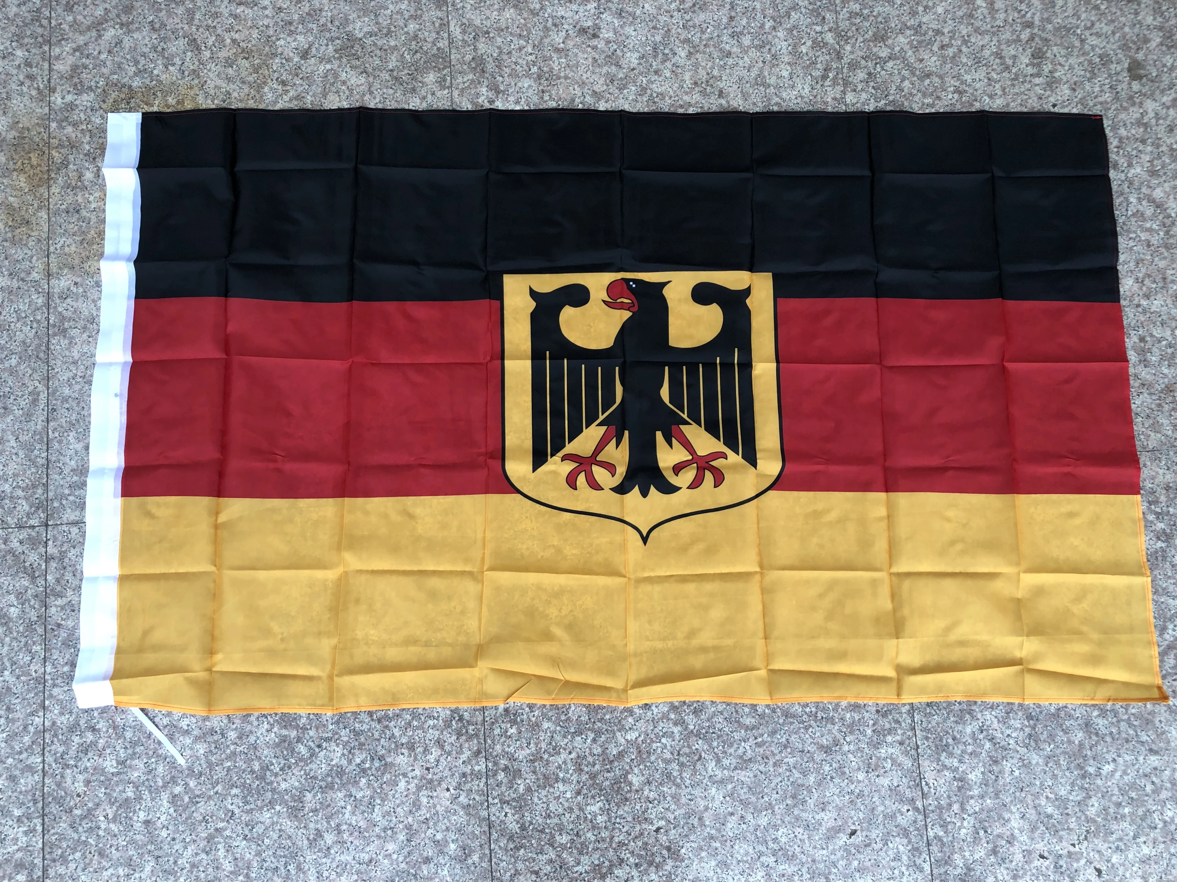 90x150 см de alta qualidade decoração da casa grande alemanha auguia falcão bandeira poliéster alemão deutschland voando banner n | Дом и
