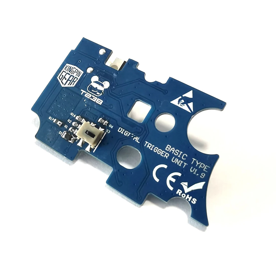 Unidad de disparo Digital T238, V2-1.9 para AIRSOFT y Bola de Gel, caja de cambios V2-1