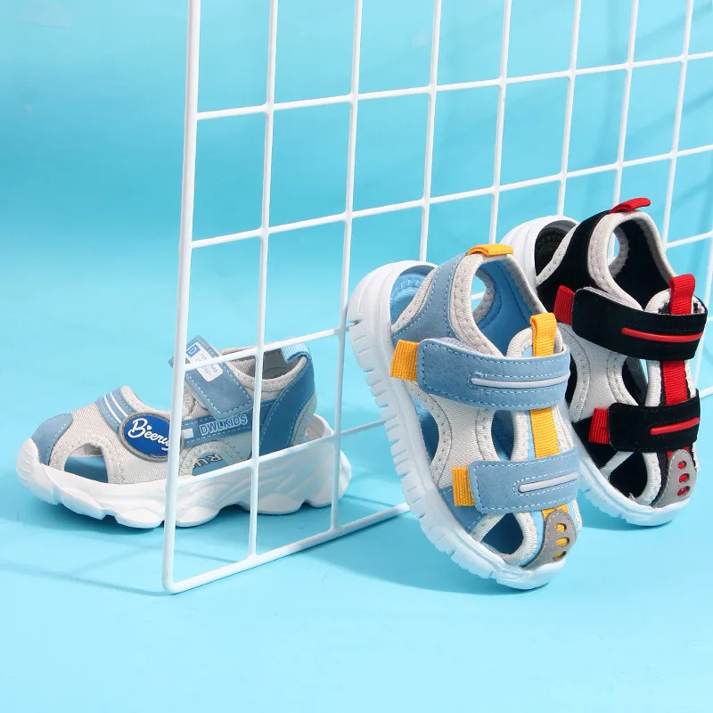 

Summer Baby Sandals For Girls Boys Soft Bottom Cloth Children Shoes Fashion Little Kids Beach Sandals Toddler Shoes