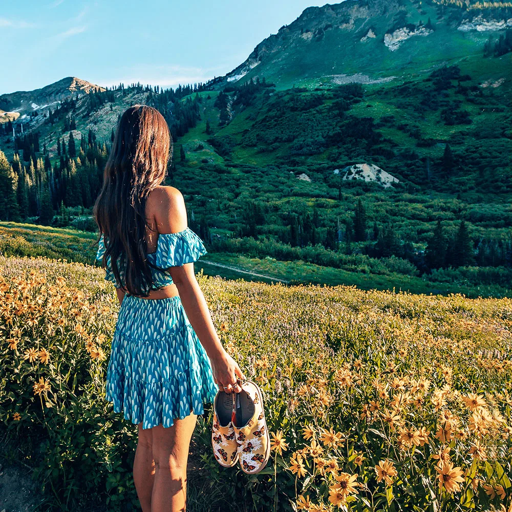 Женские парусиновые туфли UIN на плоской подошве дизайнерские легкие