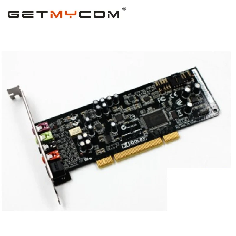 Оригинальная звуковая карта Getmycom для ASUS Win10 XONAR DG PCI 5 1 поддержка PCI-E pcie |