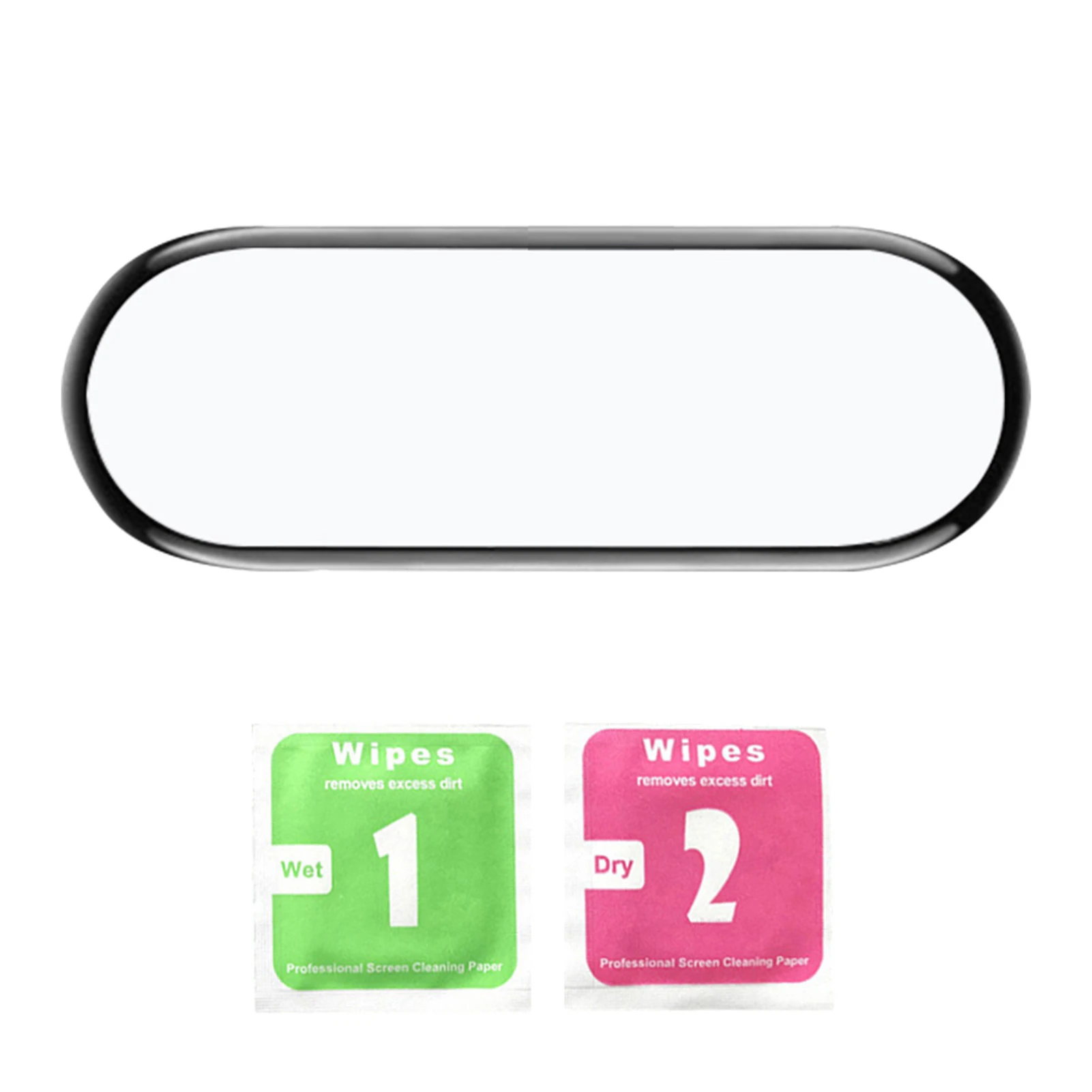 

1/5pcs 3D Full Curved Edge For Xiaomi Mi Band 6 Protective Glass Screen Protector Scratch-resistant