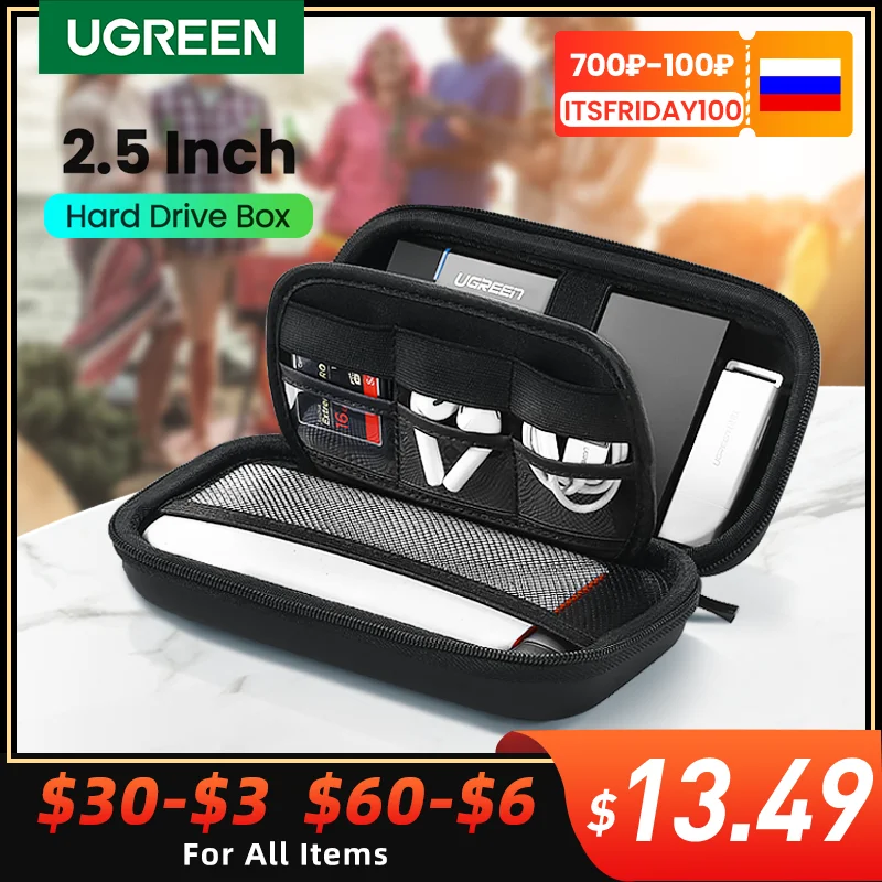 Защитный чехол UGREEN для внешнего жесткого диска SSD 2 5 дюйма | Компьютеры и офис
