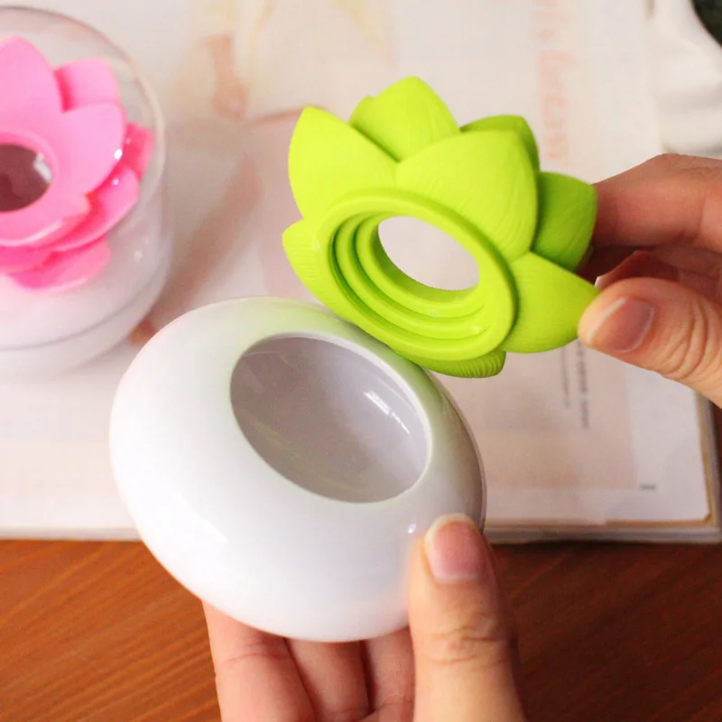 Лидер продаж зеленый/розовый Шикарный цветок лотоса 8 см искусственный хлопковый