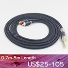 Супер Мягкий Нейлоновый кабель для наушников LN007548 6,5 мм XLR 4,4 мм для Sony