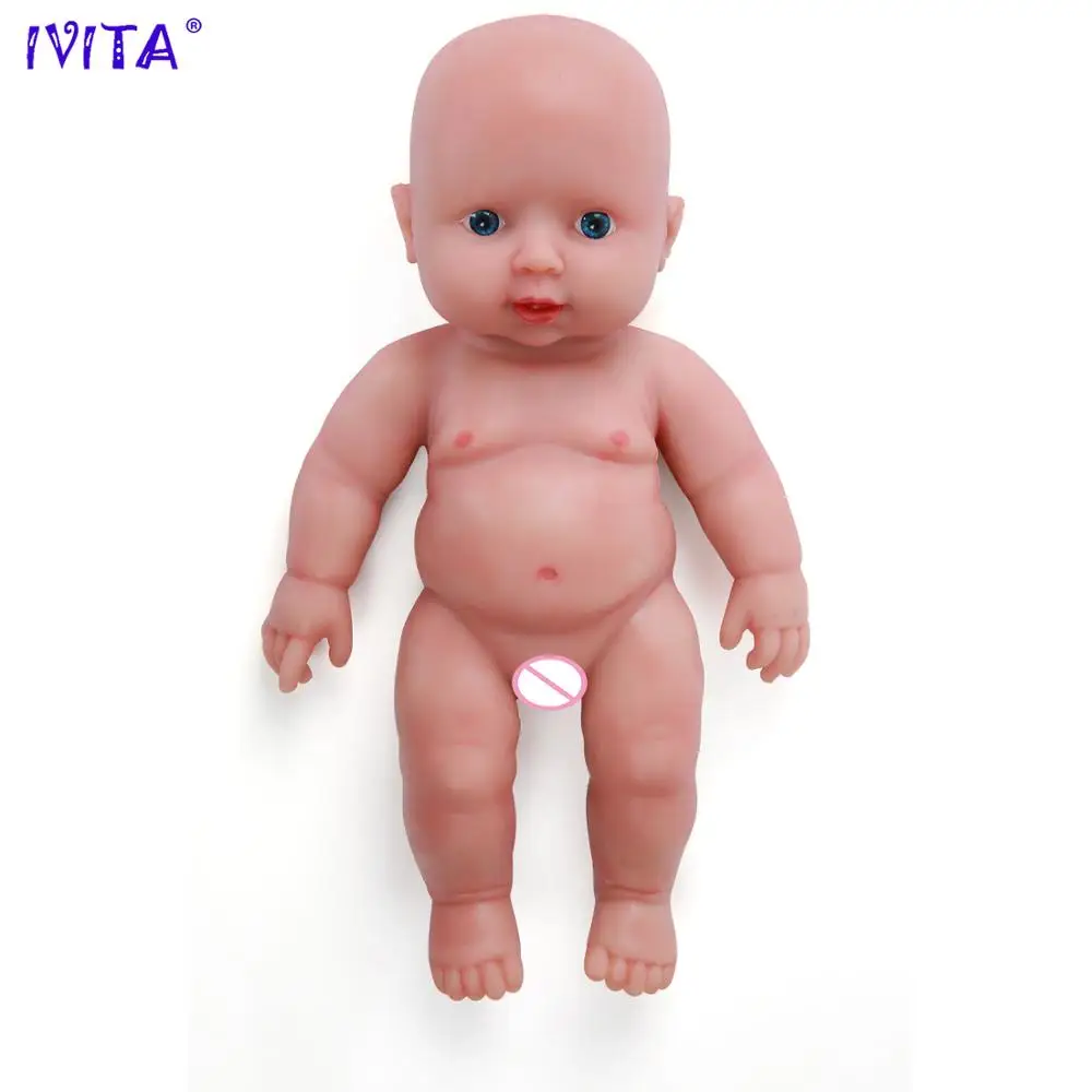 IVITA WG1505, 30 см, 1,1 кг, высокое качество, силиконовые куклы, Реборн, полное тело, ребенок, Реалистичная динка, семья, маленькая девочка, игрушка с одеждой