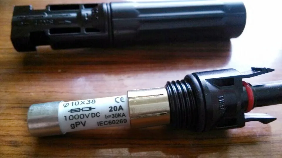Fuse-Replacement Solar Connector 10/15/20/30A Fuse Compatible Terminals Photovoltaic System Accessories | Электроника