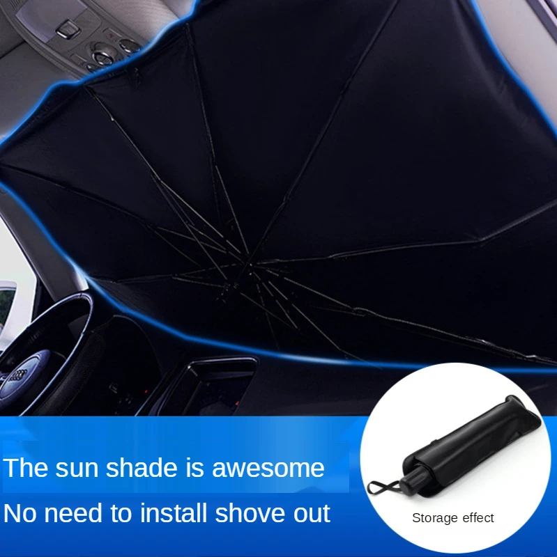 Car front parasol, sunscreen and heat insulation sunshade, car windshield sunshade, car sunshade