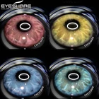 Контактные линзы EYESHARE естественного цвета, 1 пара, контактные линзы ed розового и зеленого цветов на год