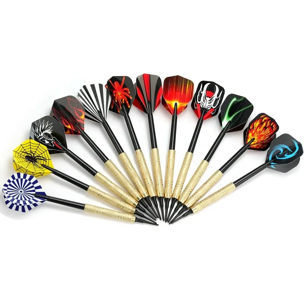 

100 Pcs Dart Set Multiple Styles Darts Flights Professional Darts Soft Plastic Tips Set For Electronic Dartboard Accessories