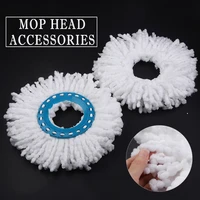 2pcs mop replacement heads white microfiber rotating mop head absorbent microfiber high water dirt absorption