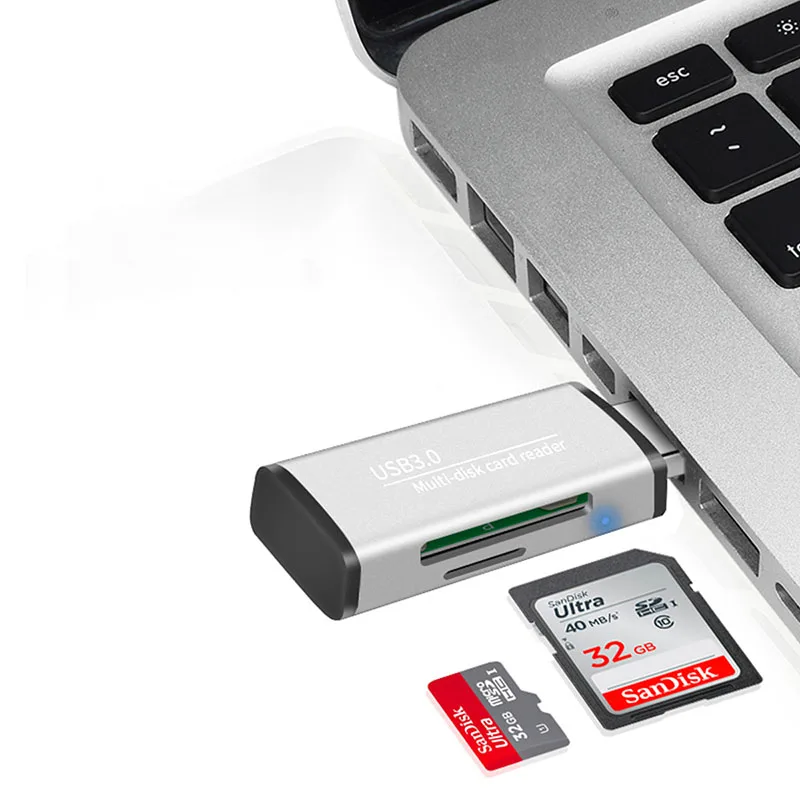 Кардридер для нескольких дисков USB 3 0 SD/Micro SD TF адаптер карт памяти | Электроника
