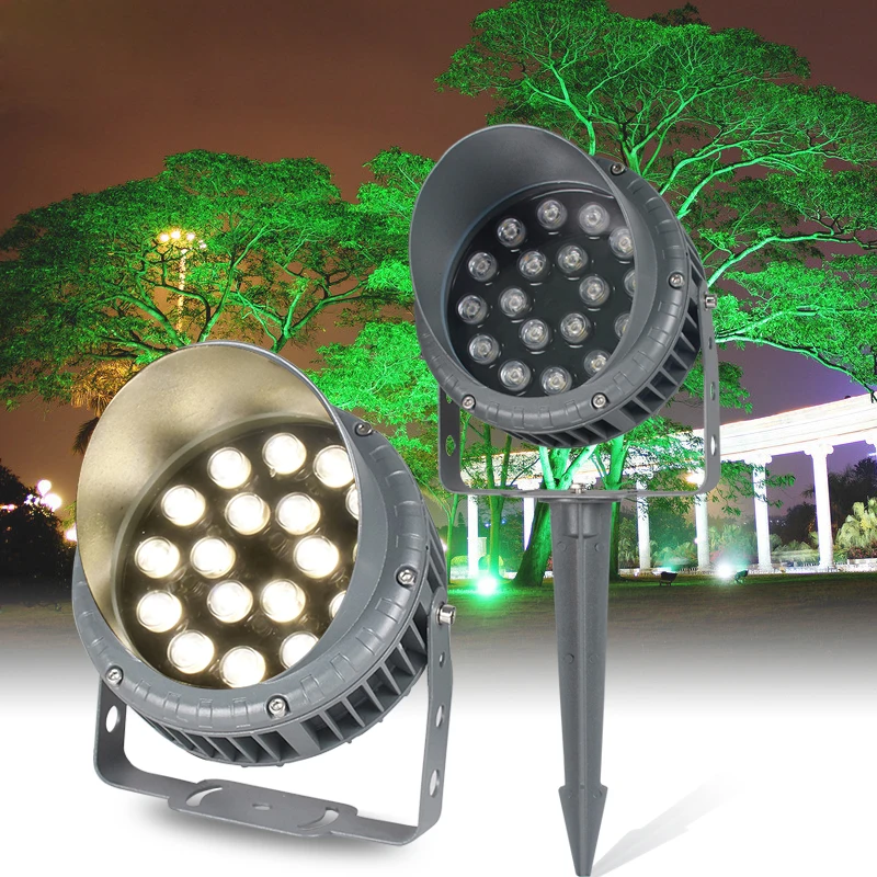 

10pcs LED Lawn Lamps 3W 5W 6W 9W 12W 15W 18W 24w 36w 48w IP67 Waterproof Outdoor Garden Spot Light Spike LED Lawn Lamp Prikspot