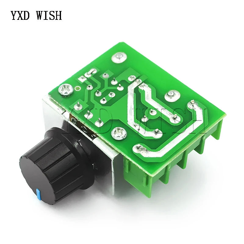 

5PCS/LOT AC 220V 2000W SCR Voltage Regulator Dimming Dimmers Speed Controller Thermostat Electronic Adjust Stabilizer Module