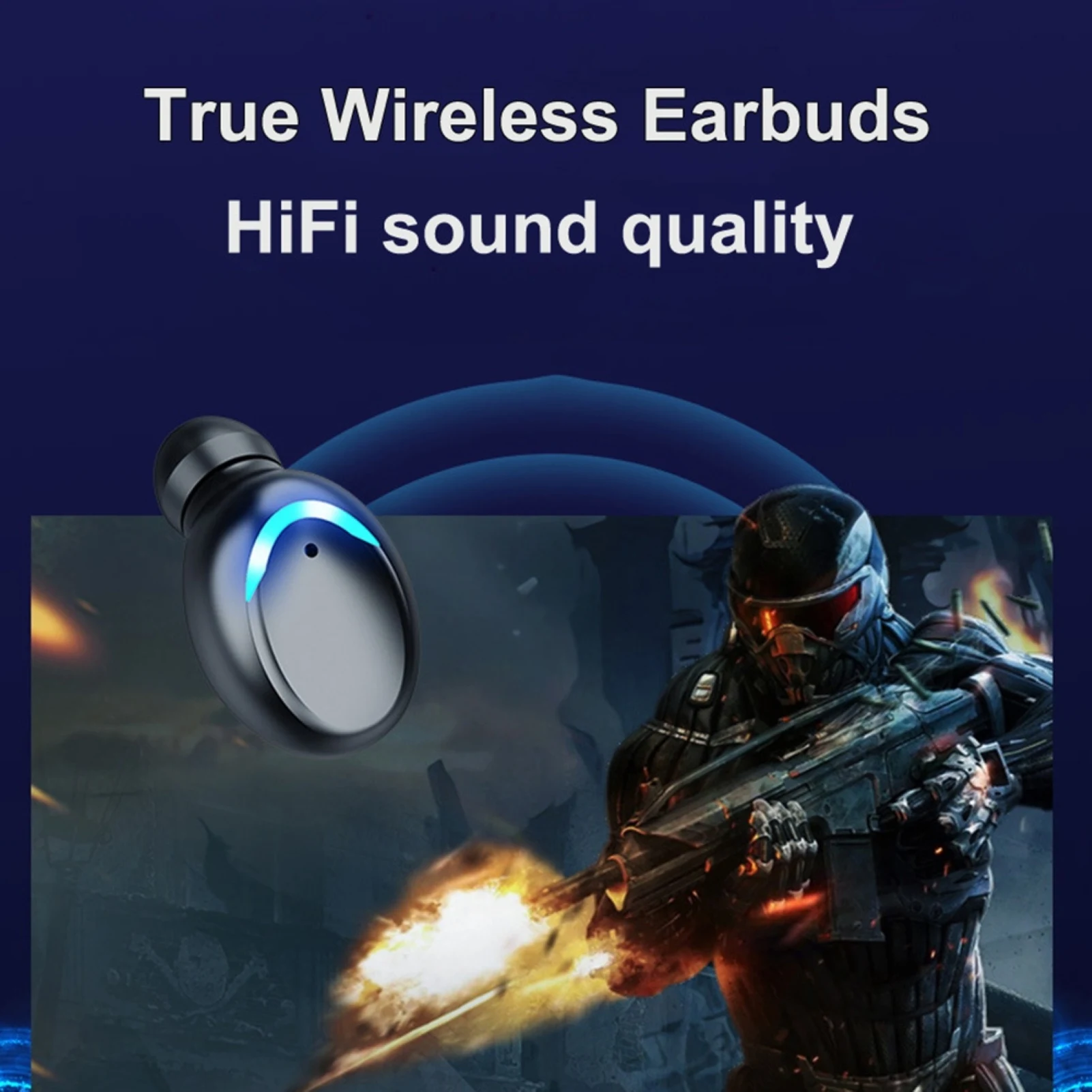 Беспроводная гарнитура 8D с Bluetooth 5 0 Tws сабвуфер Hi-Fi стерео звук объемного звучания