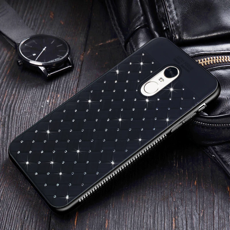 KaiNuEn glitter coque cover case For Xiaomi Redmi Note 4 4x x Note4 xiomi Pro on Silicone luxury Silicon 3d back Phone cases |