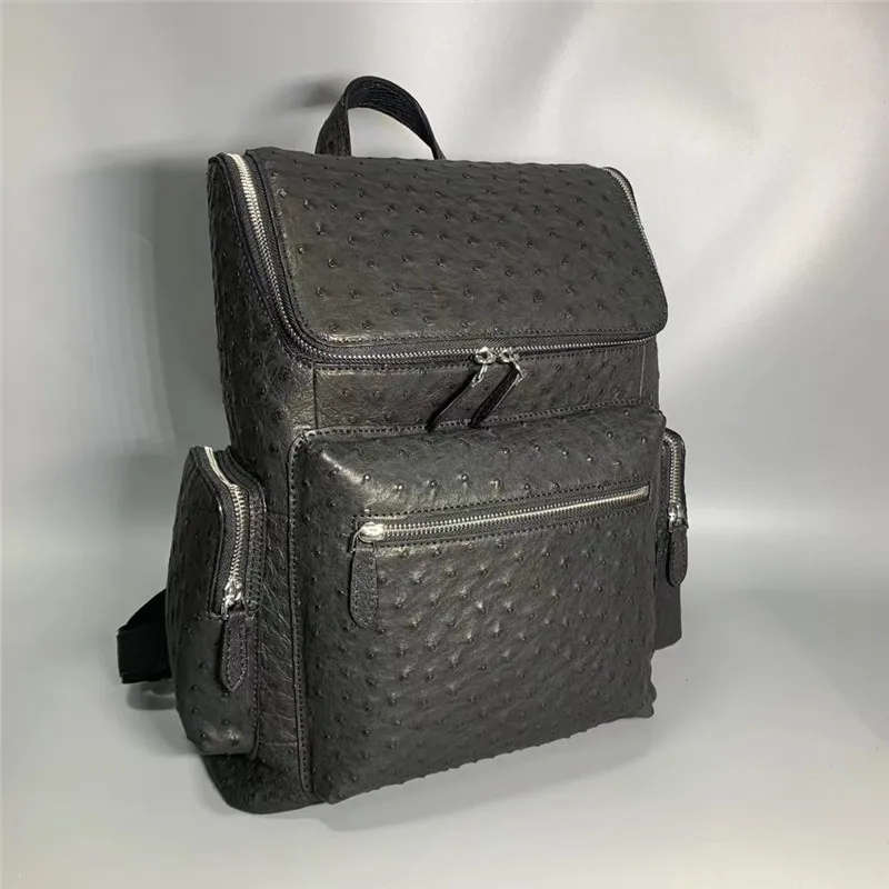 Рисунок 2 - Мужской большой рюкзак из натуральной страусиной кожи