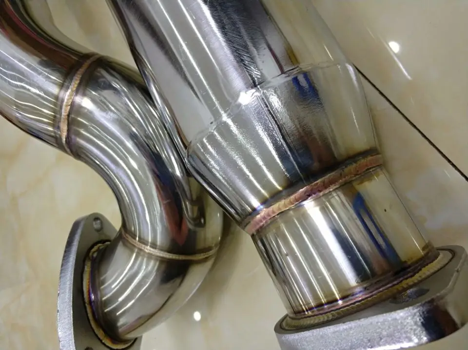 3 ''высокая труба потока для S3 8L &amp TT 8N Downpipe Seat Leon 1 8 T downpipe с 200 ячейками |