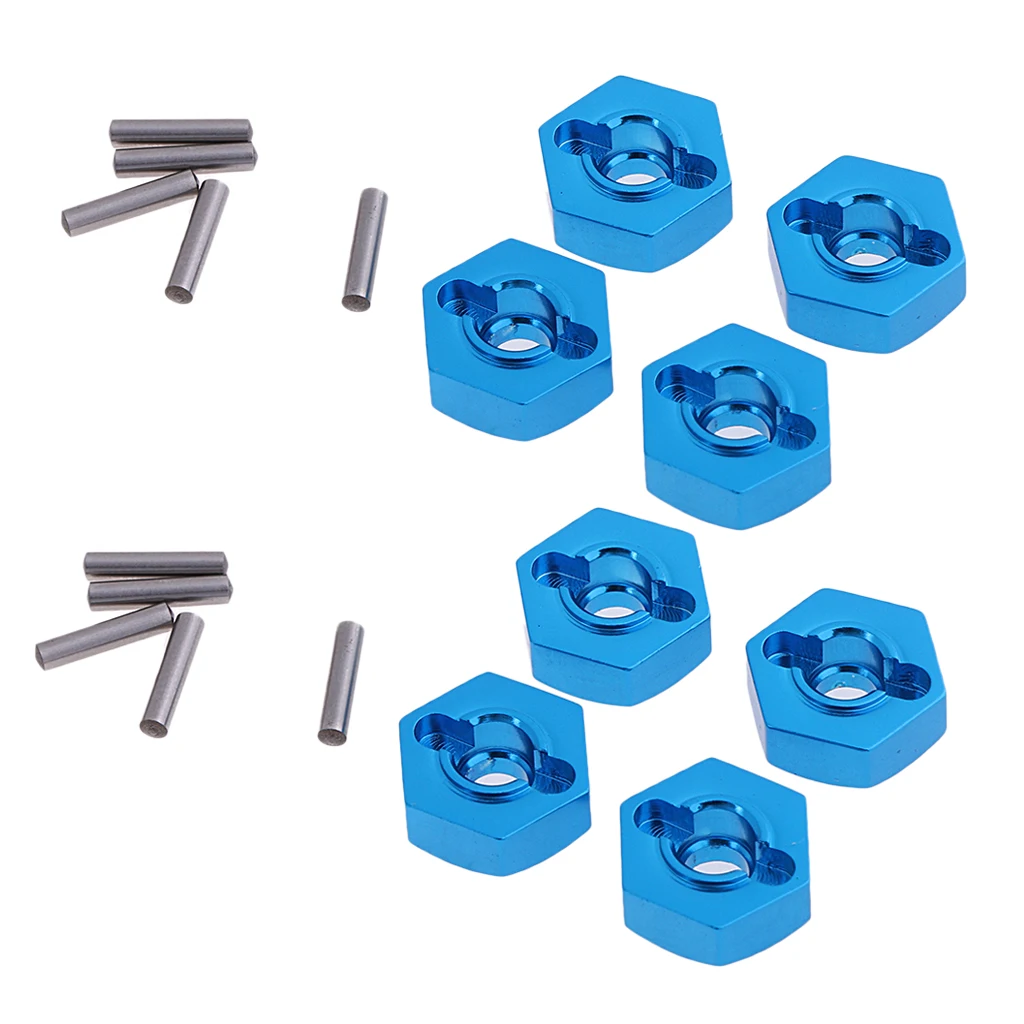 8 шт./упаковка шестигранная гайка для радиоуправляемых моделей автомобилей HSP 1:10 |