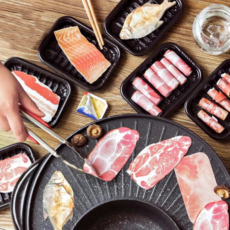 1 шт. Kawaii мясная еда рыба N Times Липкие заметки блокноты закладки канцелярская