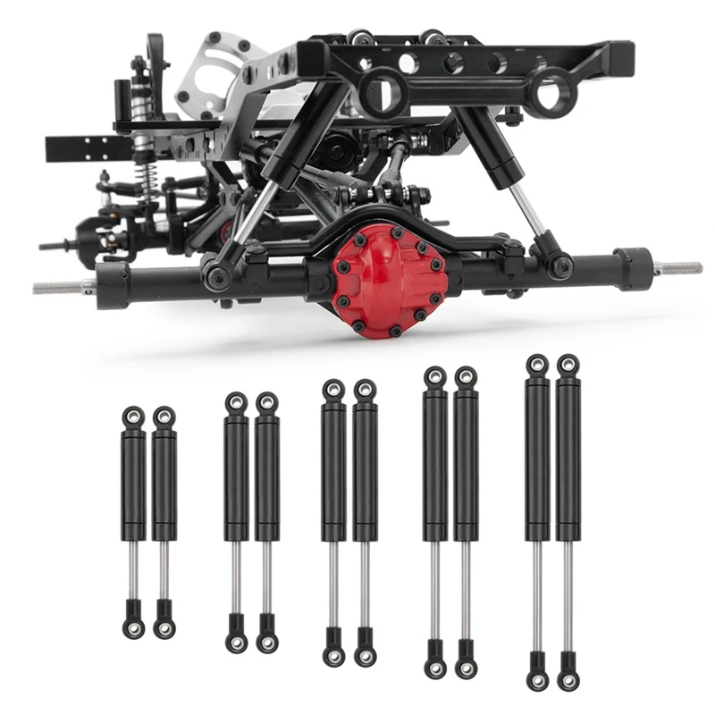 1/10 металлический Сцепной прицеп 220x205 мм для осевого SCX10 90046 Traxxas TRX4 и амортизатор