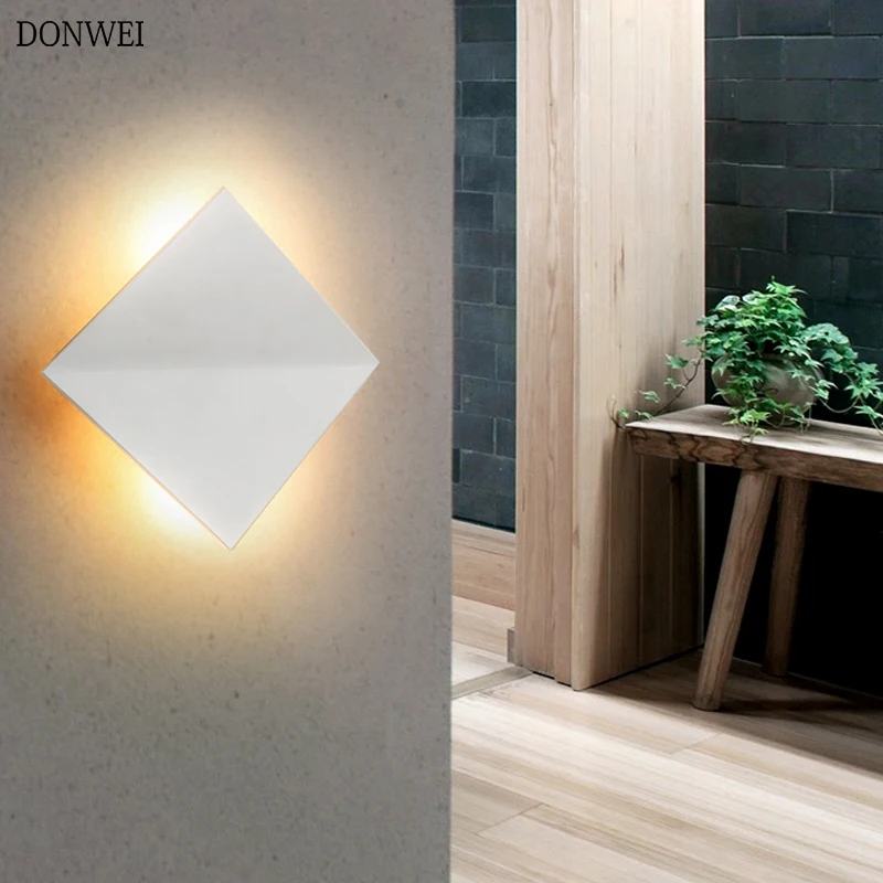 6 Вт светодиодный настенный светильник для помещений гостиной столовой